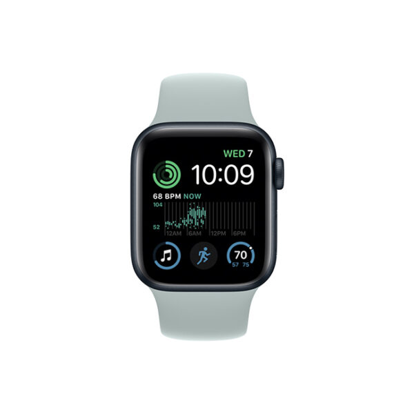 Apple Watch SE 2nd Gen 40MM Midnight Aluminum GPS – Succulent Sport Band 1