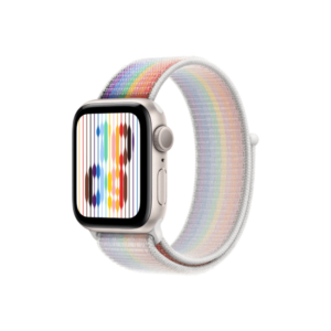 Apple Watch SE 2nd Gen 40MM Starlight Aluminum GPS – Pride Edition Sport Loop Band