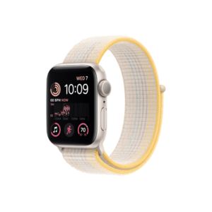 Apple Watch SE 2nd Gen 40MM Starlight Aluminum GPS – Starlight Sport Loop Band