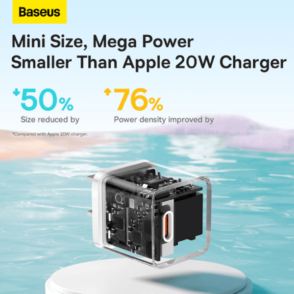 Baseus GaN5 20W 1C Fast Charger CN Mini 5