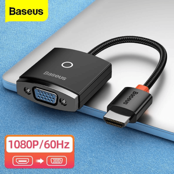Baseus Lite Series 1080P HDMI to VGA Adapter 2