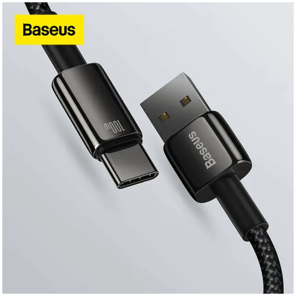 Baseus Tungsten Gold 100W Fast Charging USB to Type C Cable 1