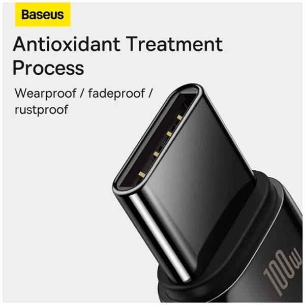 Baseus Tungsten Gold 100W Fast Charging USB to Type C Cable 6