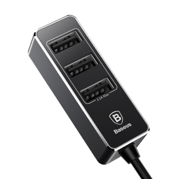 Baseus Enjoy Together 5.5A 4 USB Port Car Charger 4