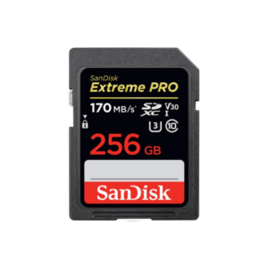 SanDisk Extreme PRO SDXC 256GB UHS I 170MB s Memory Card