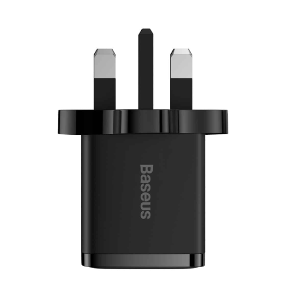 Baseus Compact 10.5W UK 2U USB Travel Charger 1