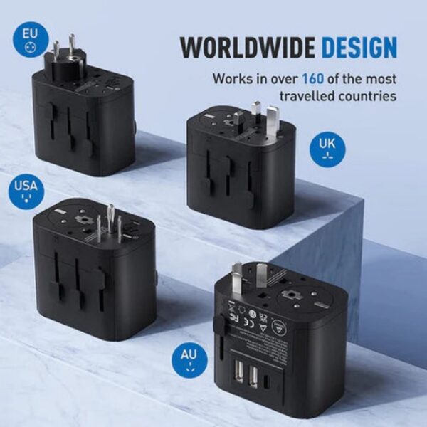 ANKER 312 Outlet Extender 30W With 3 USB Ports Black 4 500x copy 650x650