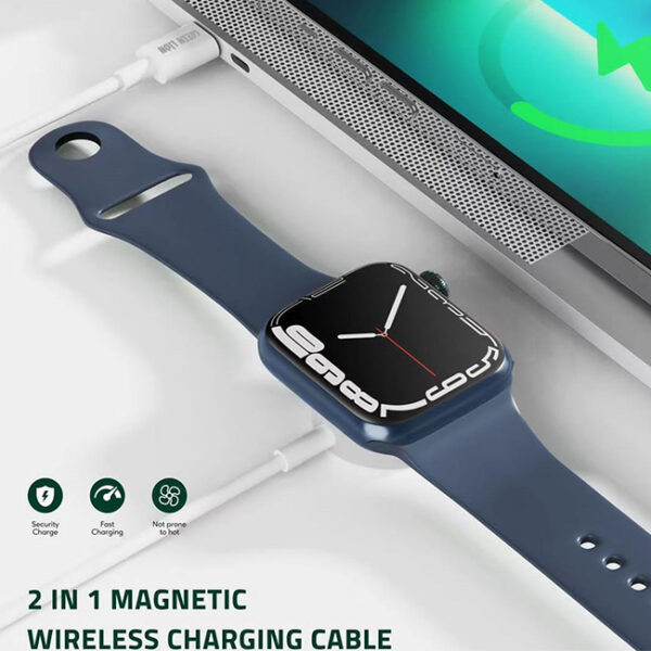 Green Lion 2 in 1 Magnetic Wireless Charging Cable 1