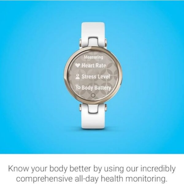 Garmin Lily Sport Smart Watch Cream Gold 3.jpg