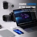 ANKER 312 Outlet Extender 30W With 3 USB Ports Black 5 500x copy 650x650