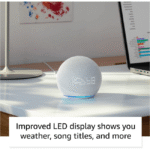 Amazon Echo Dot 5th Generation with Clock 2