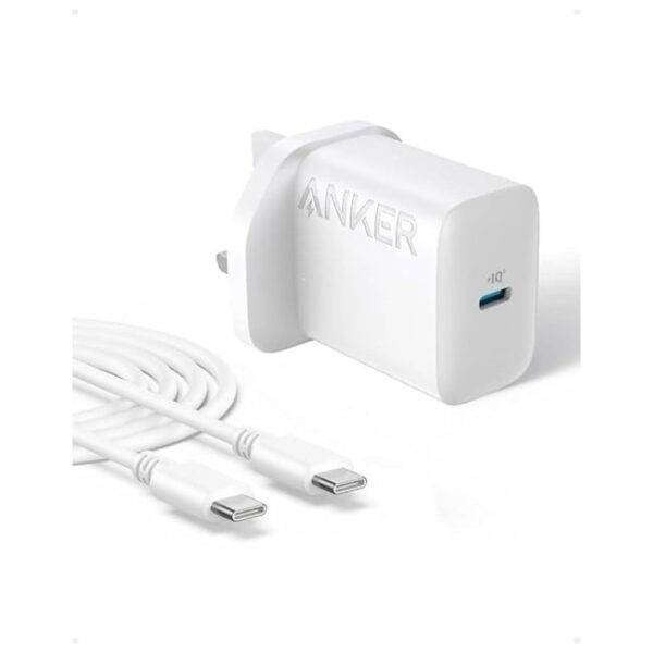 Anker B2347K21 High Speed 20W Charger with USB C to USB C Ca