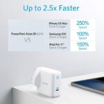 Anker PowerPort Atom III 60W PD IQ 3.0 USB Type C Charger 5