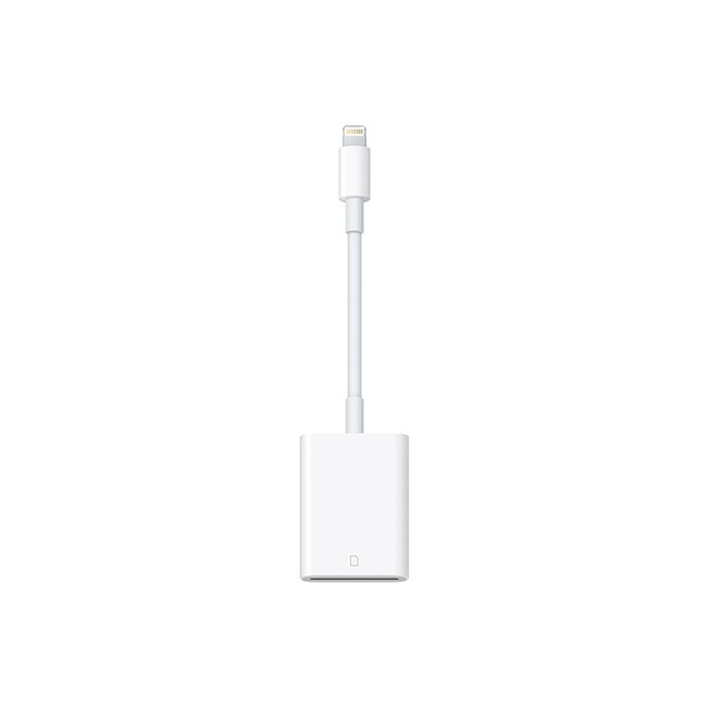 Apple Lightning SD Card Camera Reader Apple Lightning SD Card Camera Reader