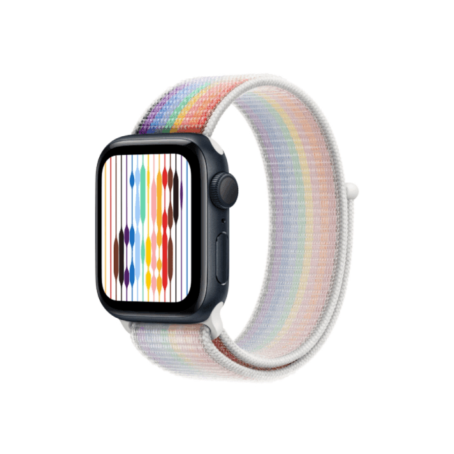 Apple Watch SE 2nd Gen 40MM Midnight Aluminum GPS – Pride Edition Sport ...