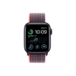 Apple Watch SE 2nd Gen 40MM Midnight Aluminum GPS – Elderberry Sport Loop Band 1