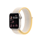 Apple Watch SE 2nd Gen 40MM Starlight Aluminum GPS – Starlight Sport Loop Band