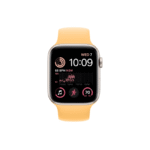 Apple Watch SE 2nd Gen 40MM Starlight Aluminum GPS – Sunglow Solo Loop Band 1