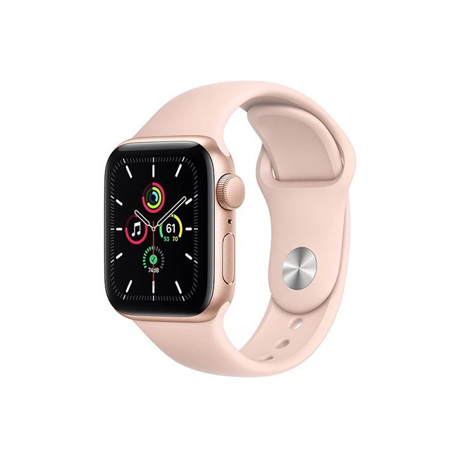 Apple Watch SE 40MM Gold Aluminum GPS Pink Sand Sport Band Apple Watch SE 40MM Gold Aluminum GPS Pink Sand Sport Band