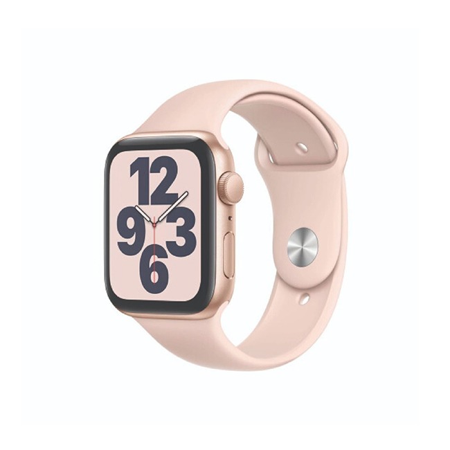 Apple Watch SE 44MM Gold Aluminum GPS Pink Sand Sport Band Apple Watch SE 44MM Gold Aluminum GPS Pink Sand Sport Band