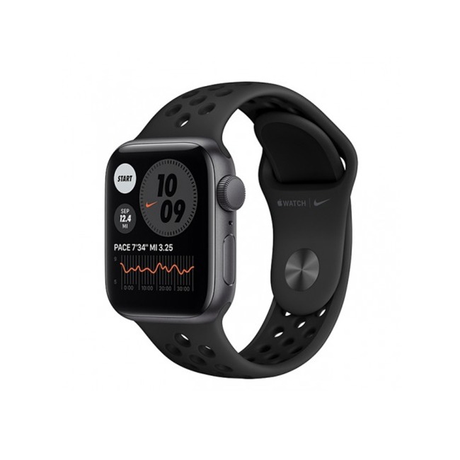 Apple Watch SE 44MM Space Gray Aluminum GPS AnthraciteBlack Nike Sport Band Apple Watch SE 44MM Space Gray Aluminum GPS AnthraciteBlack Nike Sport Band