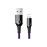 Baseus C Shaped Light Intelligent Power off Lightning Cable