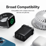 Baseus Compact 17W UK 3U USB Travel Charger 4