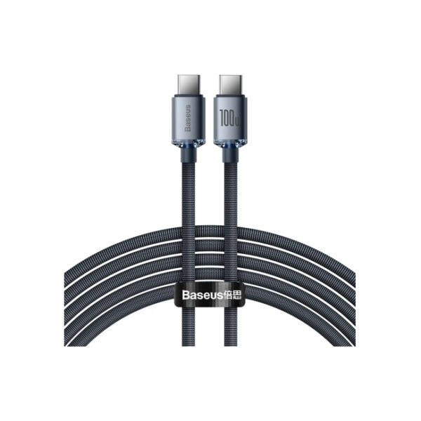 Baseus Crystal Series 100W Fast Charging Type C to Type C Cable