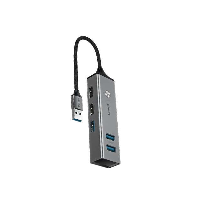 Baseus Cube USB3.0 to USB 3.03USB2.0 2 Hub Adapter Baseus Cube USB3.0 to USB 3.03USB2.0 2 Hub Adapter