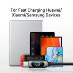 Baseus Digital Display Fast Charging Type C to Lightning Cable 3