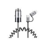 Baseus Enjoy Together 2 in 1 Car Charger 1