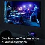 Baseus Enjoyment Series DisplayPort to 4K 60Hz HDMI Cable - Image 2