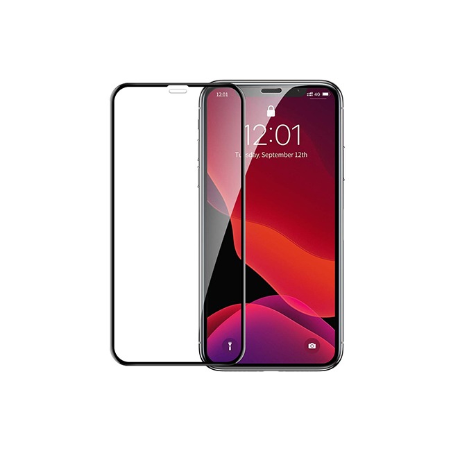 Baseus Full Coverage Curved Tempered Glass for iPhone 11 Pro Max Baseus Full Coverage Curved Tempered Glass for iPhone 11 Pro Max