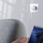 Baseus GaN 45W Dual Type C Mini Quick Charger 5