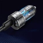 Baseus High Efficiency 2 in 1 Cigarette Lighter with Dual USB Car Charger 3