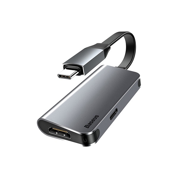 Baseus Little Box Type C to 4K HDMI Type C PD Mini High Definition Smart Hub Converter 5