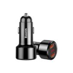 Baseus Magic Series 45W PPS Digital Display Type-C PD+QC Intelligent Car Charger - Image 2