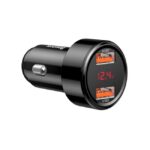 Baseus Magic Series 45W PPS Digital Display Type-C PD+QC Intelligent Car Charger - Image 4