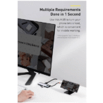 Baseus Metal Gleam Series 6 in 1 Multifunctional Type C Hub Adapter 4