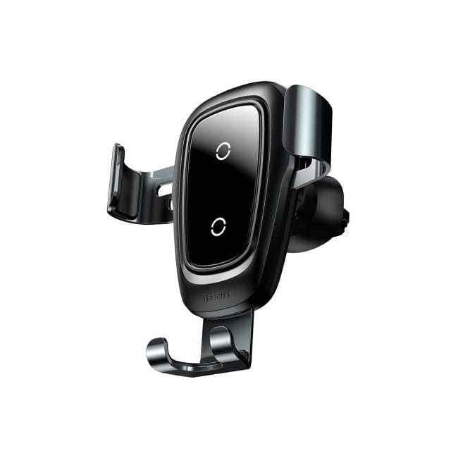 Baseus Metal Wireless Charger Gravity Car Mount Air Vent Version Baseus Metal Wireless Charger Gravity Car Mount Air Vent Version
