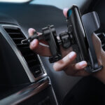 Baseus Milky Way 15W Electric Bracket Wireless Car Charger 12