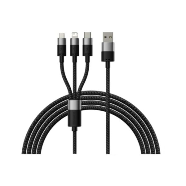 Baseus One For Three Fast Charging Cable 3