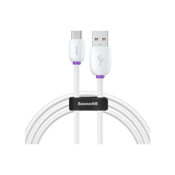 Baseus Purple Ring Flash Type C Cable 1
