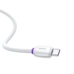 Baseus Purple Ring Flash Type-C Cable - Image 4