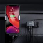 Baseus Special Data Cable for Car Backseat Lightning Dual USB Hub 5