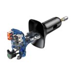 Baseus T Typed PPS Wireless MP3 Car Charger 4