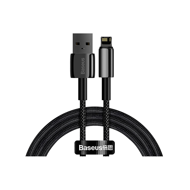 Baseus Tungsten Gold 2.4A Fast Charging Lightning Cable Baseus Tungsten Gold 2.4A Fast Charging Lightning Cable