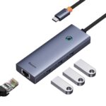 Baseus UltraJoy Series 4 Port Hub Adapter2