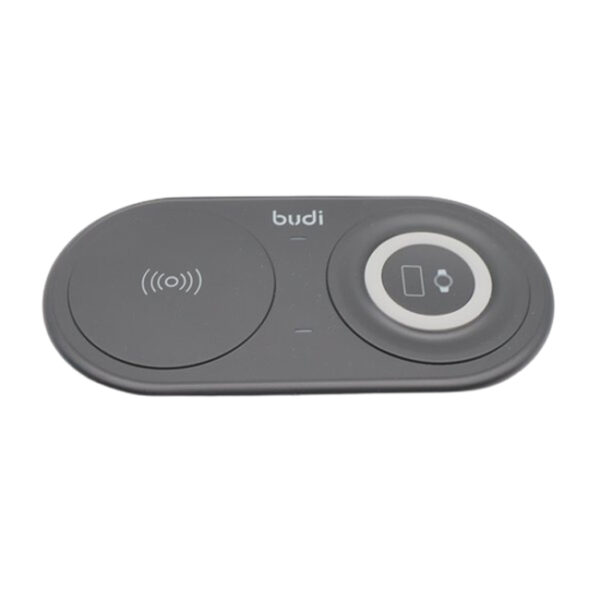 Budi 15W 2 in 1 Wireless Charger