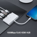 COTEetCI 4 in 1 Lightning OTG HDMI Adapter 2